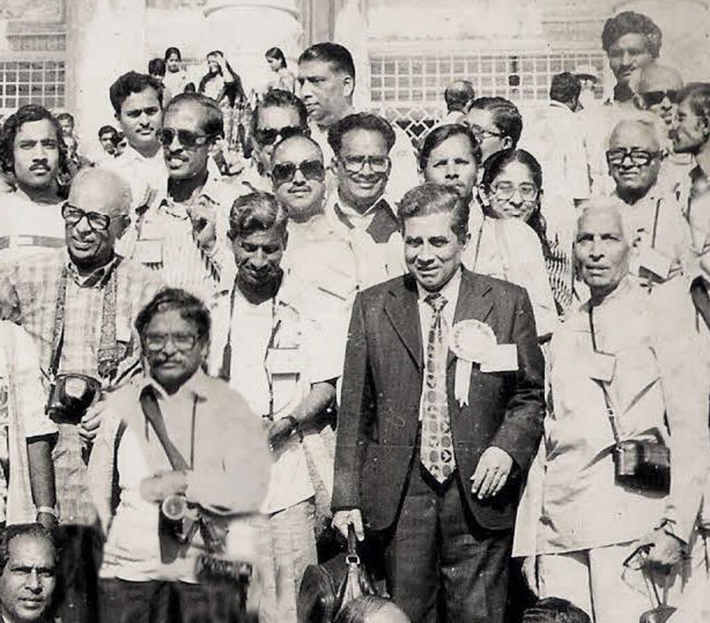 FIP Convention with Dr. G. Thomas, 1980 — Dr. D. V. Rao archive
